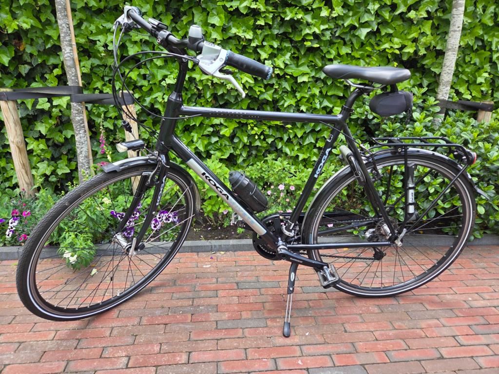 Koga Miyata fiets, maat 60, met nieuwe banden, Gebruikt, Velgrem, Versnellingen, 57 tot 61 cm