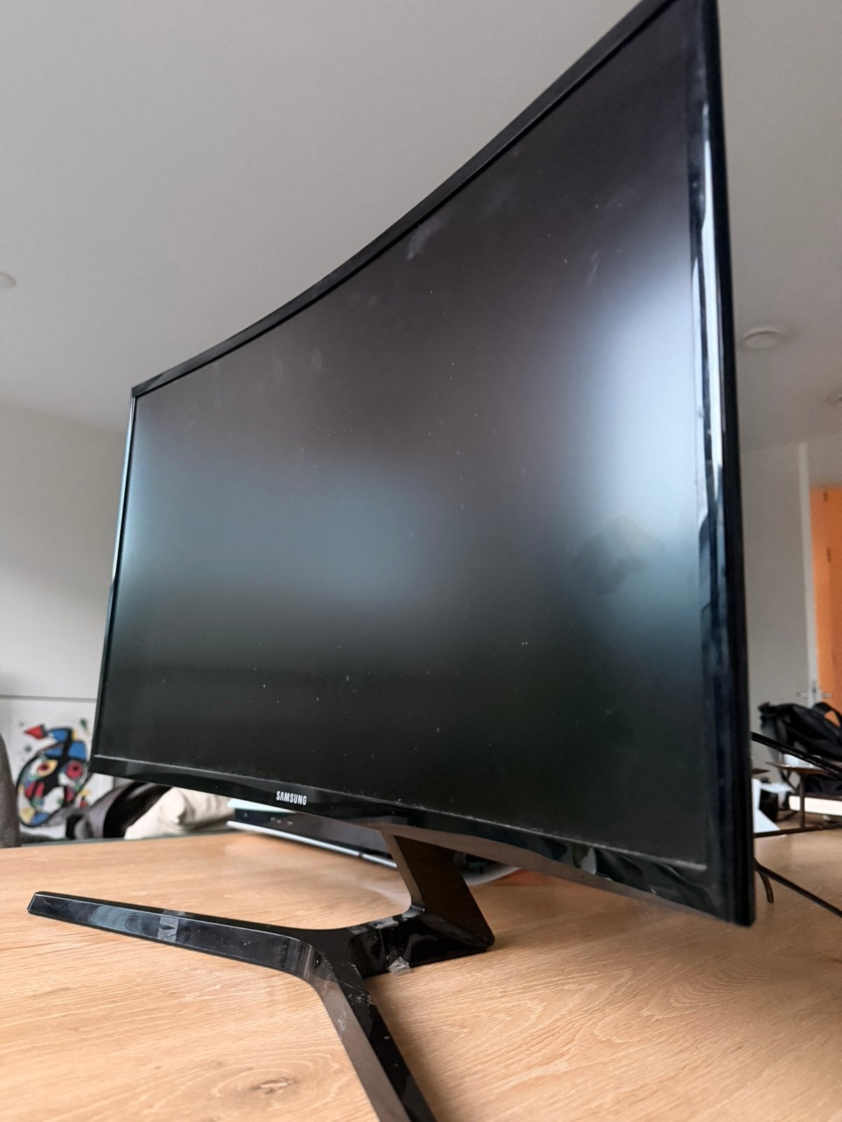Samsung 27 inch curved monitor, Computers en Software, Monitoren, Curved, Full HD, Ophalen of Verzenden, Zo goed als nieuw
