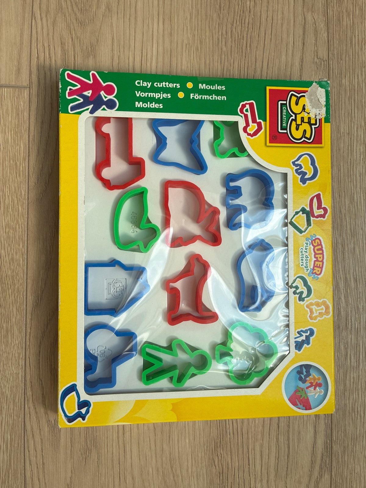 SES Creative Super Play-Dough Cutters Vormpjes, Ophalen, Nieuw, Knutselen