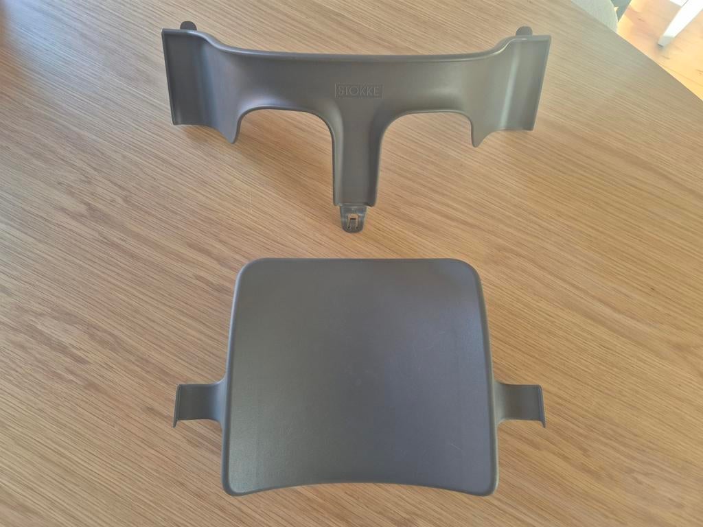 Stokke Tripp Trapp Babyset Grijs, Ophalen, Zo goed als nieuw, Meegroeistoel