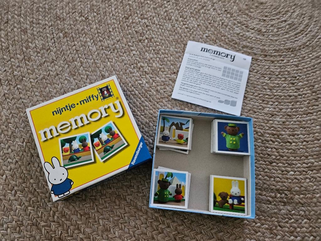 Nijntje memory, Ophalen of Verzenden, Zo goed als nieuw