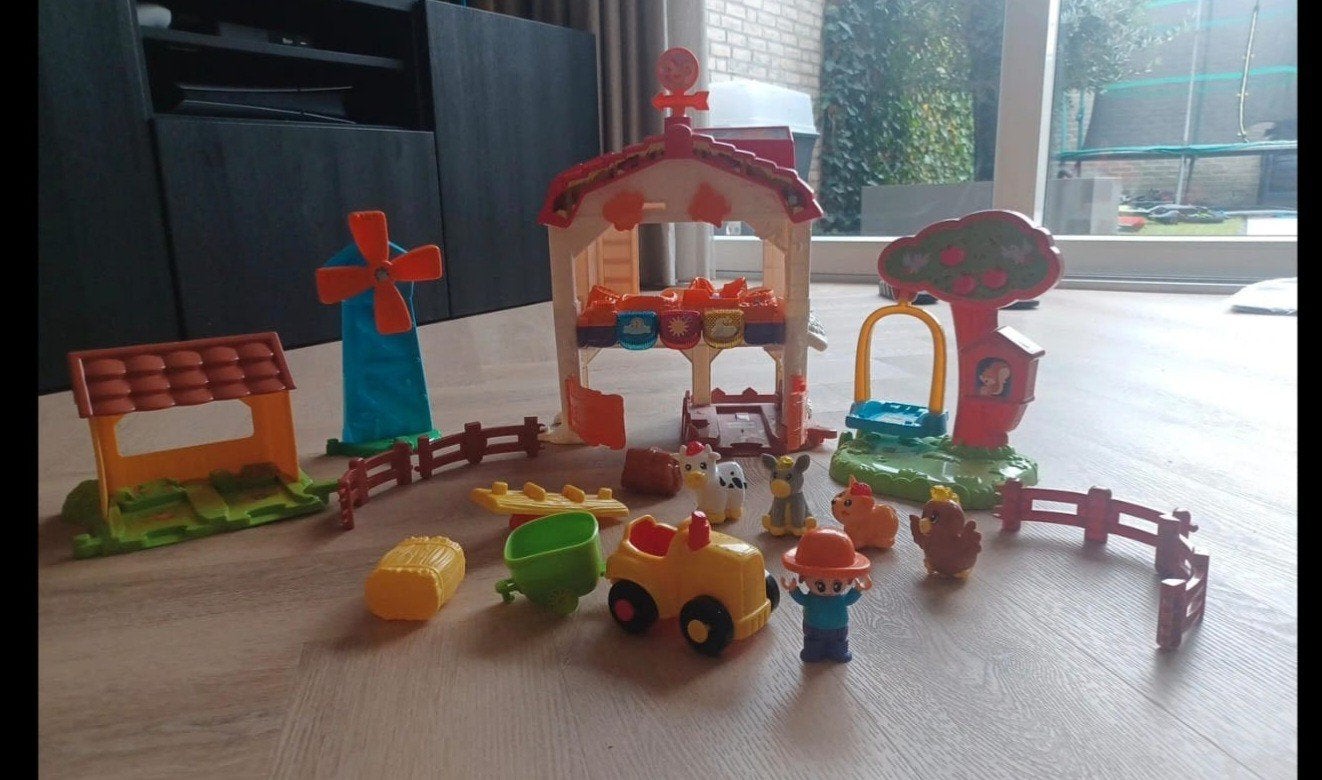 VTech Zoef Zoef Dieren Boerderij met accessoires, Ophalen of Verzenden
