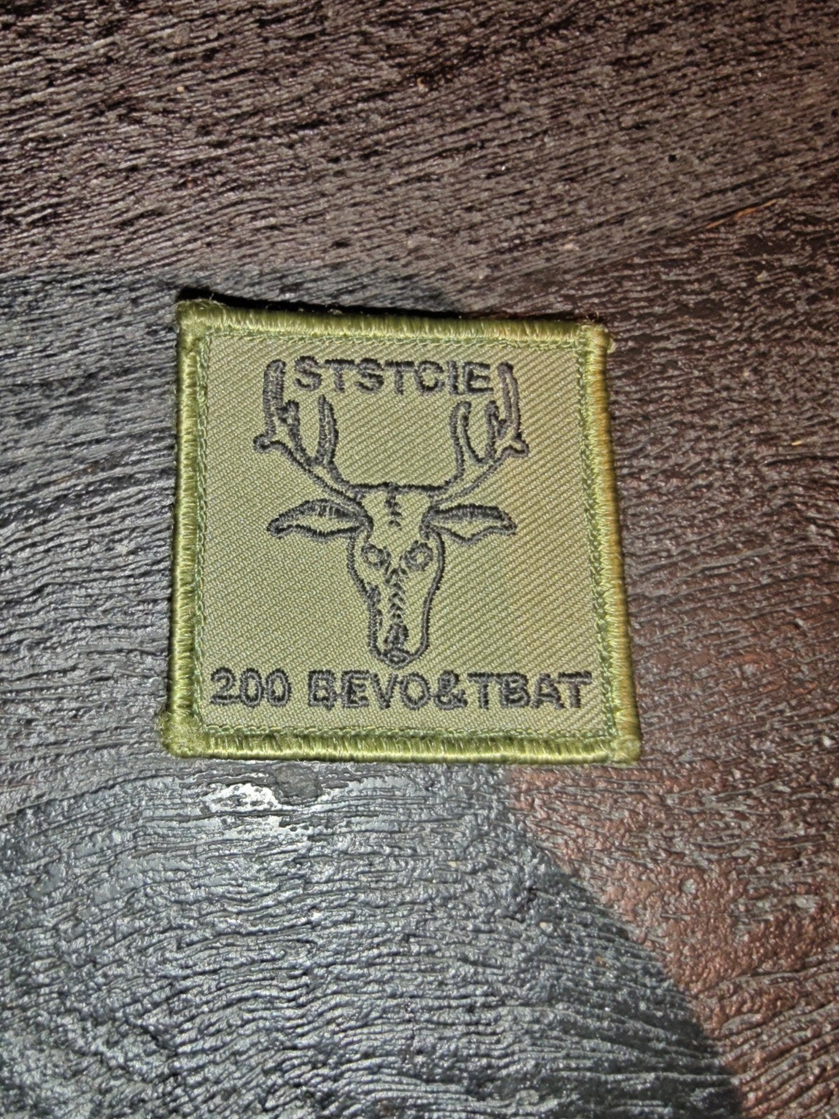 borstembleem van de Staf- en Stafcompagnie (StstCie) van het, Verzamelen, Ophalen of Verzenden, Landmacht, Nederland