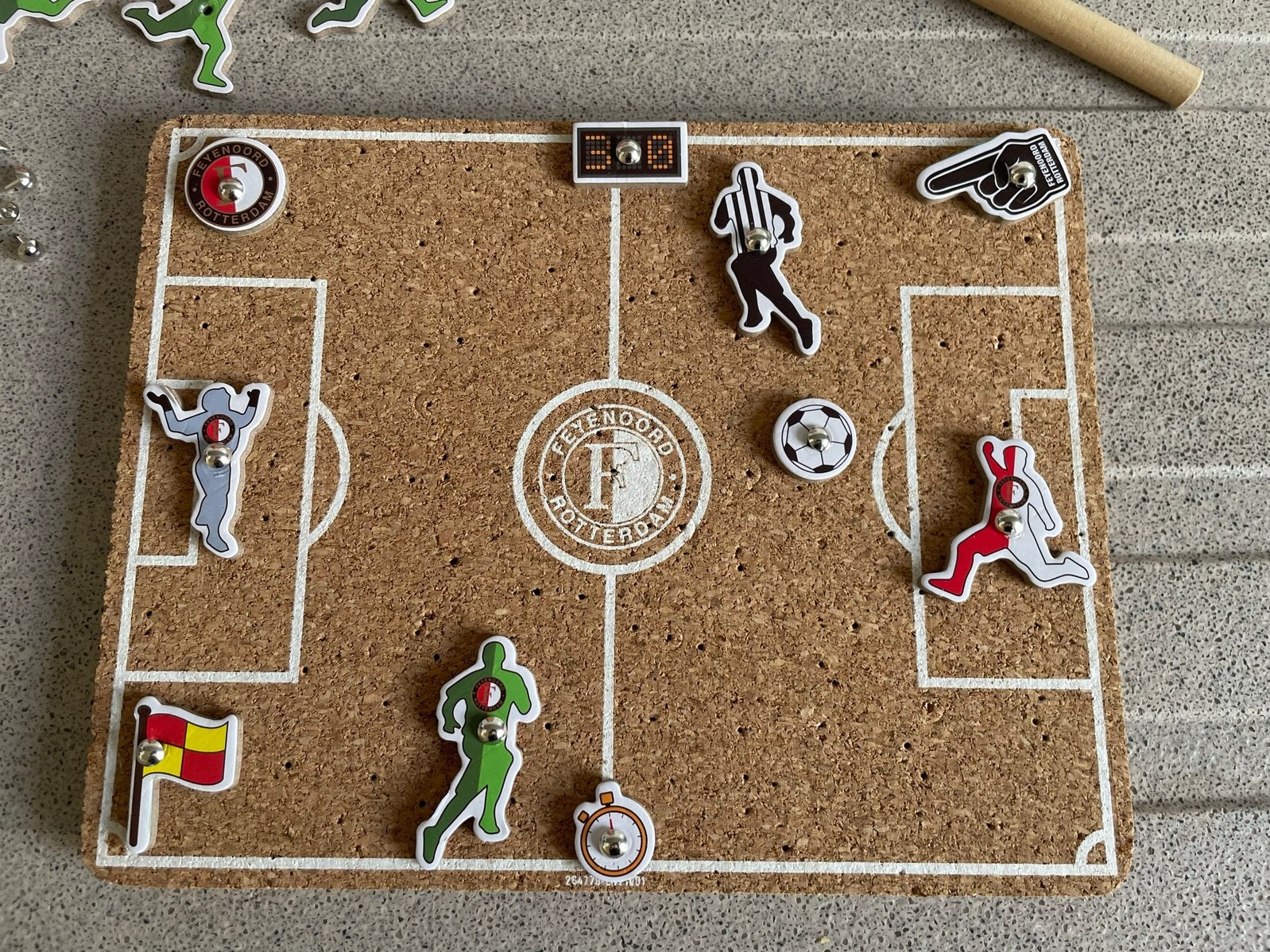 Feyenoord timmerset hamerspel spel (compleet!), Ophalen of Verzenden, Zo goed als nieuw, Feyenoord