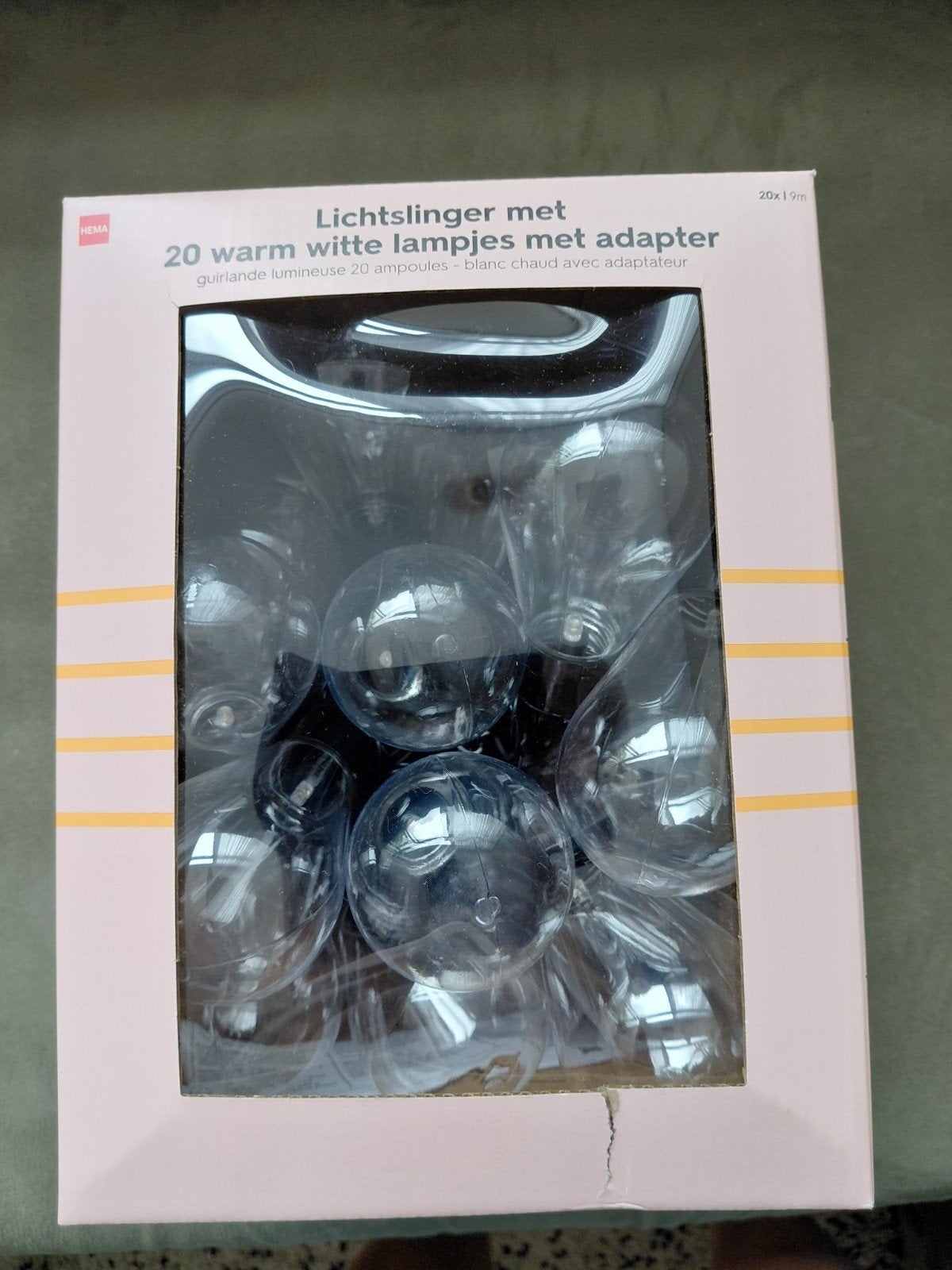 Lichtslinger met lampjes, Ophalen, Nieuw