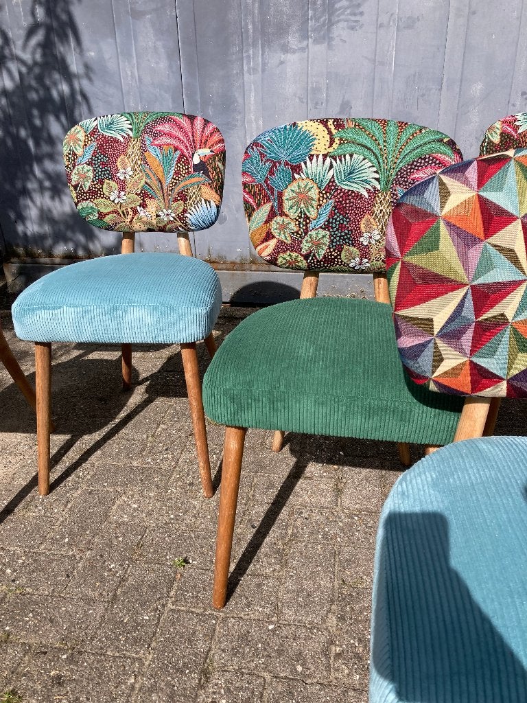 eetkamerstoel gestoffeerd stof naar wens, Huis en Inrichting, Stoelen, Overige kleuren, Nieuw, Ophalen of Verzenden, Stof