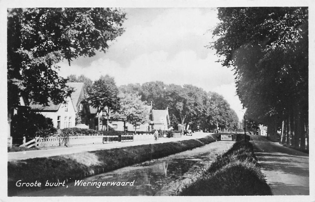 702-125-023 Groote Buurt Wieringerwaard, Verzenden, Voor 1920, Noord-Holland
