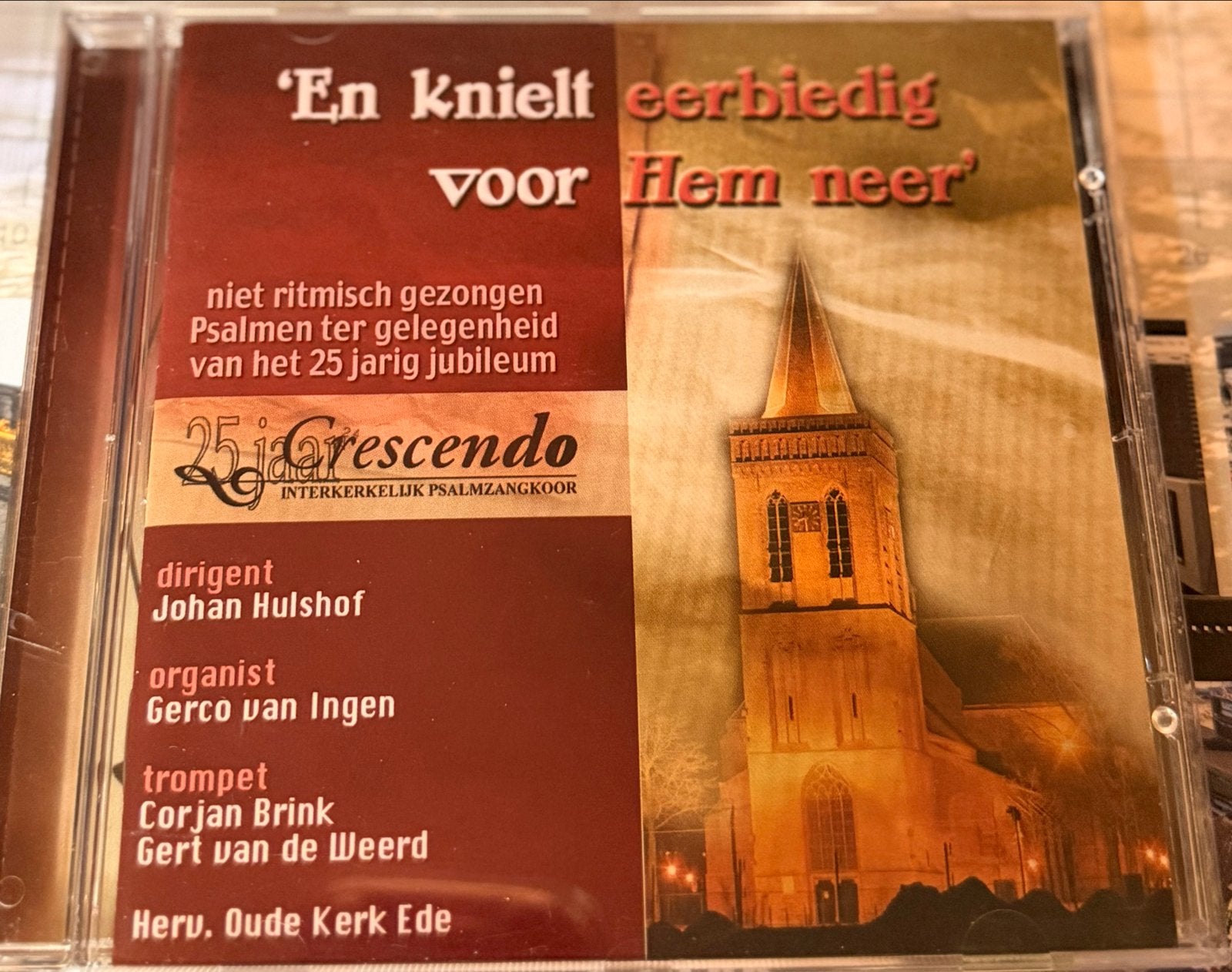 CD: 'En knielt eerbiedig voor Hem neer' - Crescendo, Gebruikt, Orgel, Geestelijke liederen, Ophalen of Verzenden