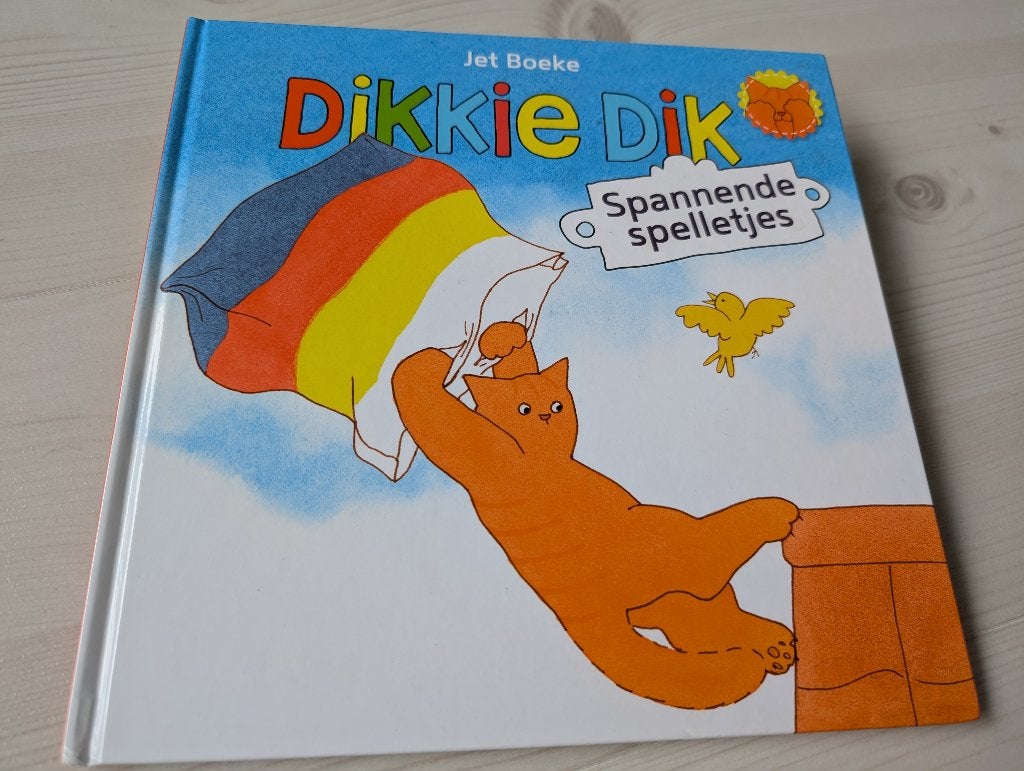 Dikkie Dik spannende spelletjes, Boeken, Ophalen of Verzenden, Zo goed als nieuw, Jet Boeke