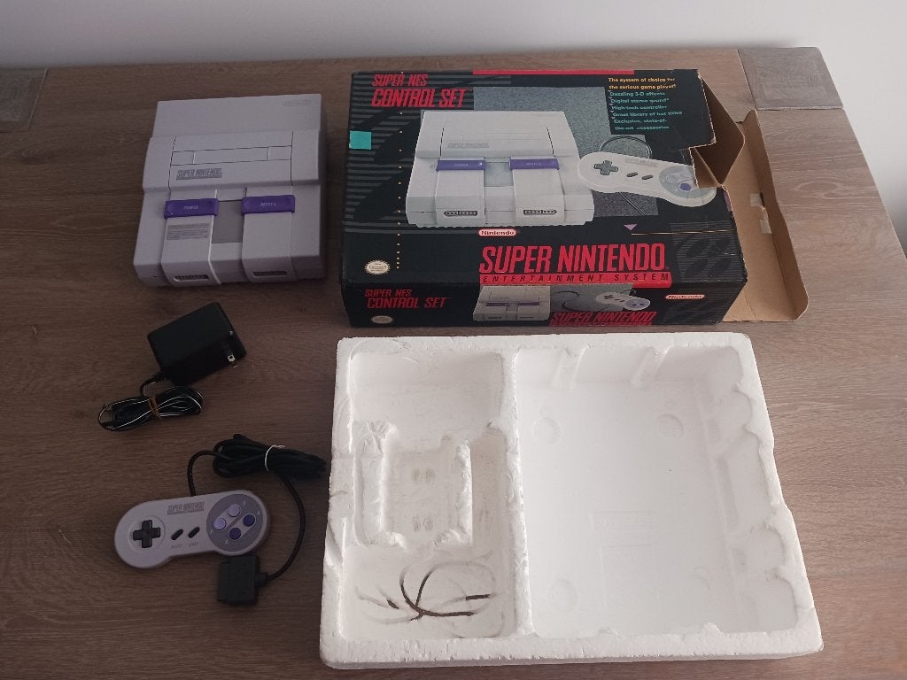 Super Nintendo NTSC Boxed, Ophalen of Verzenden, Gebruikt, Met 1 controller