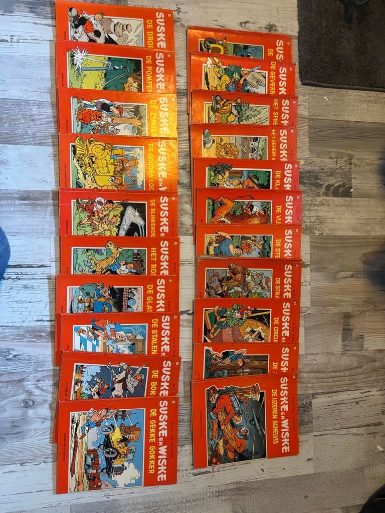 Grote collectie Suske en Wiske stripboeken (20 stuks), Boeken, Stripboeken, Gelezen, Meerdere stripboeken, Ophalen