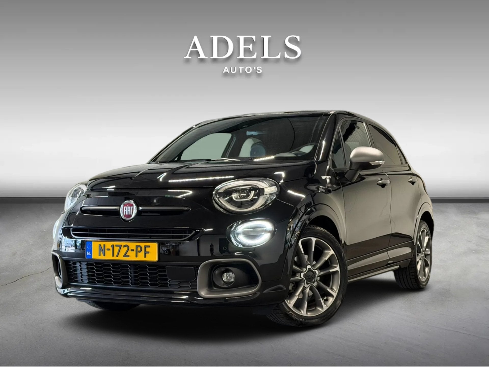 Fiat 500X 1.0 FireFly Turbo 120 Sport Camera Keyless Navi DA, Auto's, Fiat, Voorwielaandrijving, Zwart, Origineel Nederlands, Bedrijf