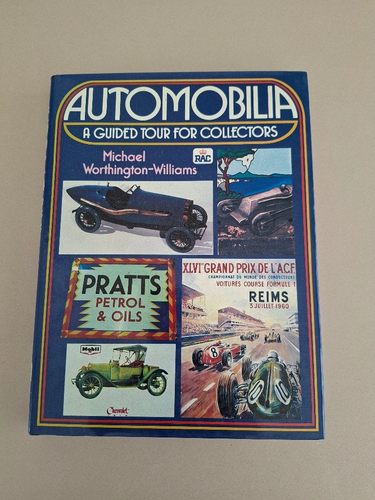 AUTOBOEK AUTOMOBILIA voor VERZAMELAARS 1979, Boeken, MICHAEL WORTHINGTON-WILLIAMS, Ophalen of Verzenden, Zo goed als nieuw, Overige merken