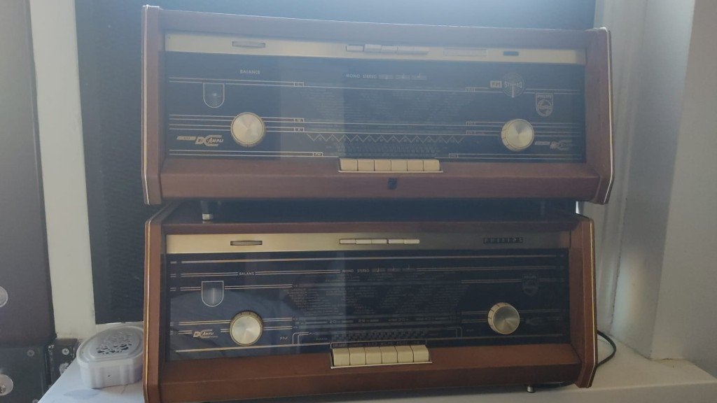 Phillips bi-ampli radio`s, Ophalen, Gebruikt, Radio