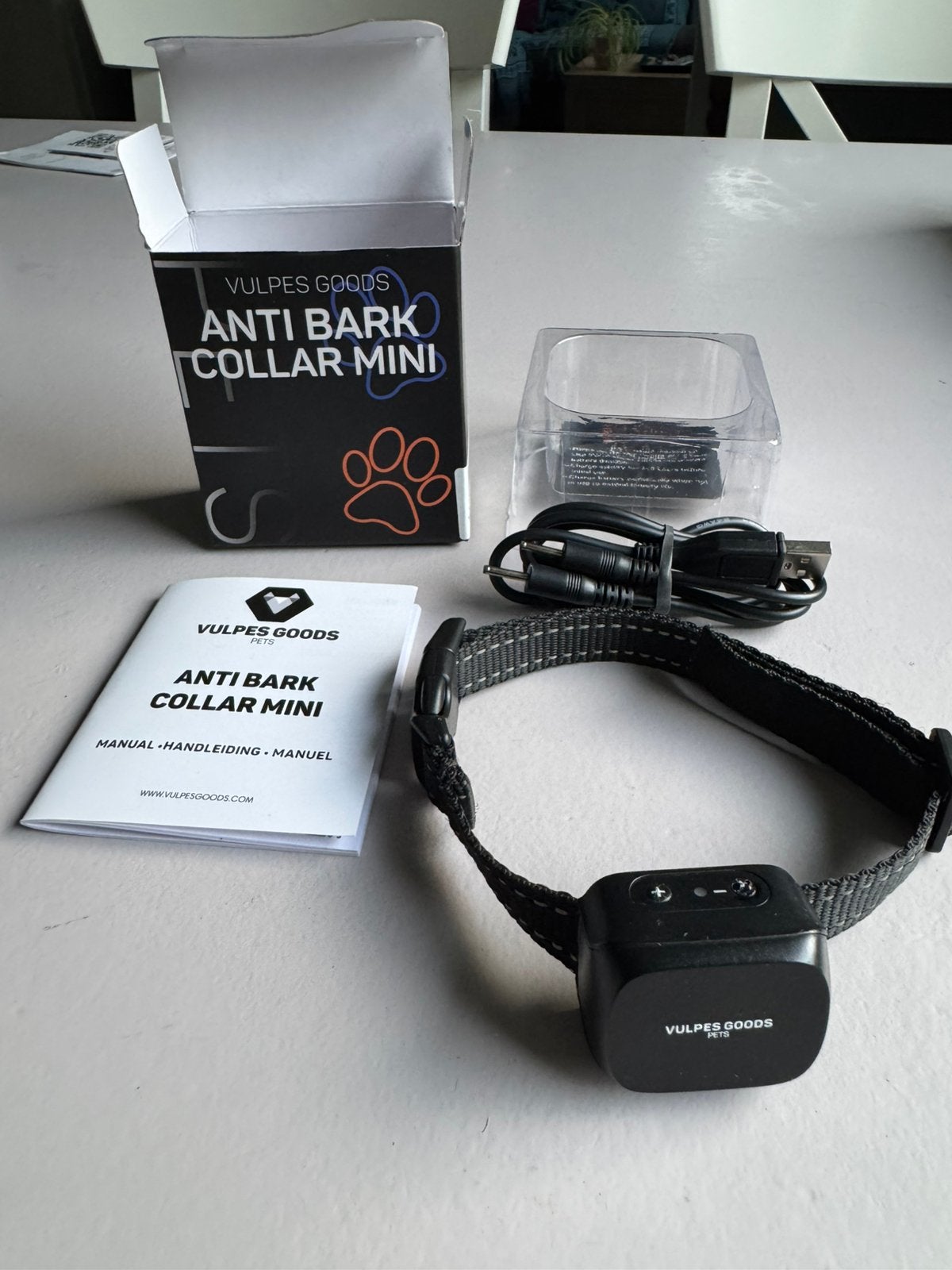 Anti bark collar mini, Ophalen of Verzenden, Zo goed als nieuw