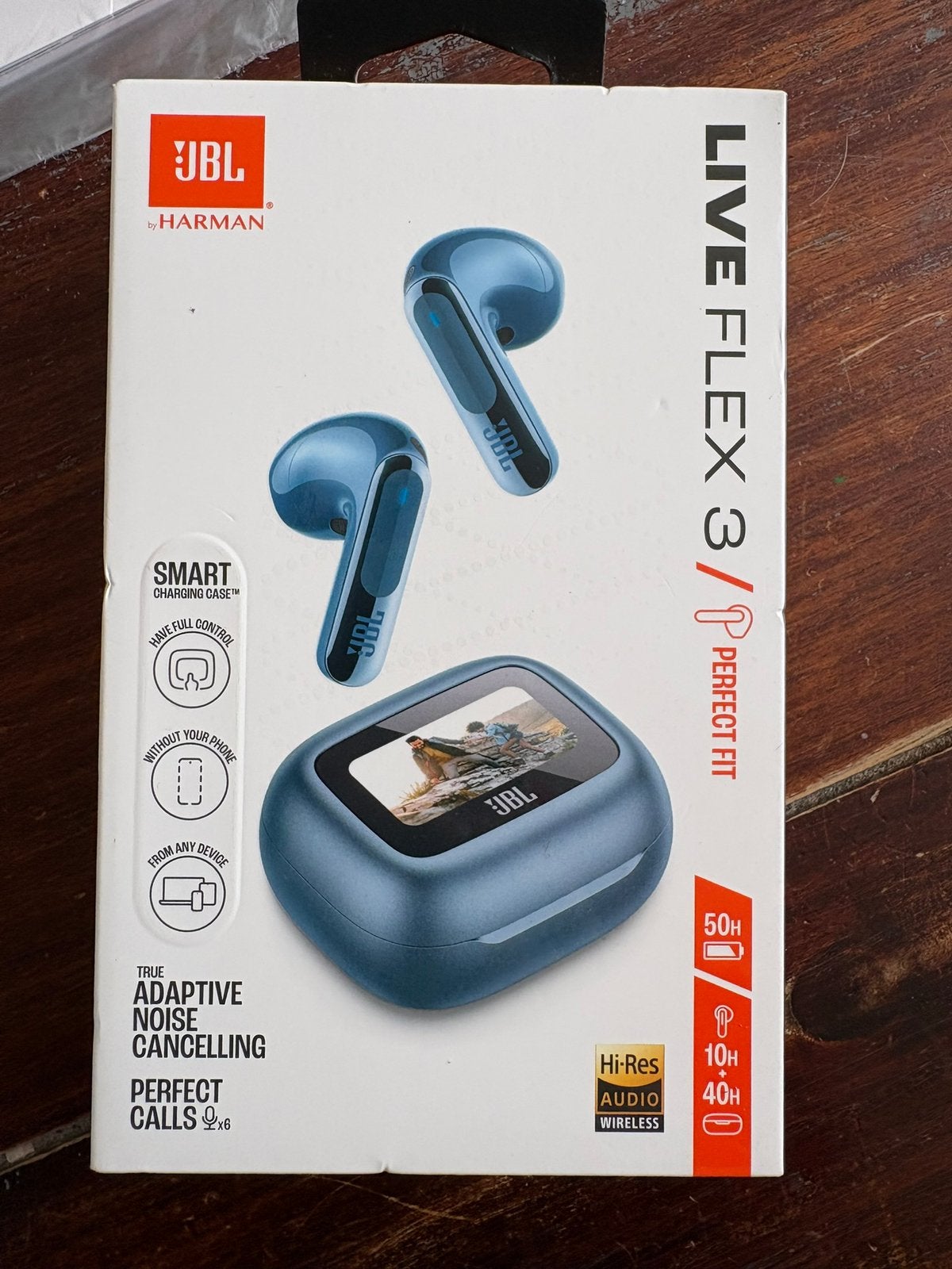 JBL draadloze oortjes blauw, Ophalen, Zo goed als nieuw