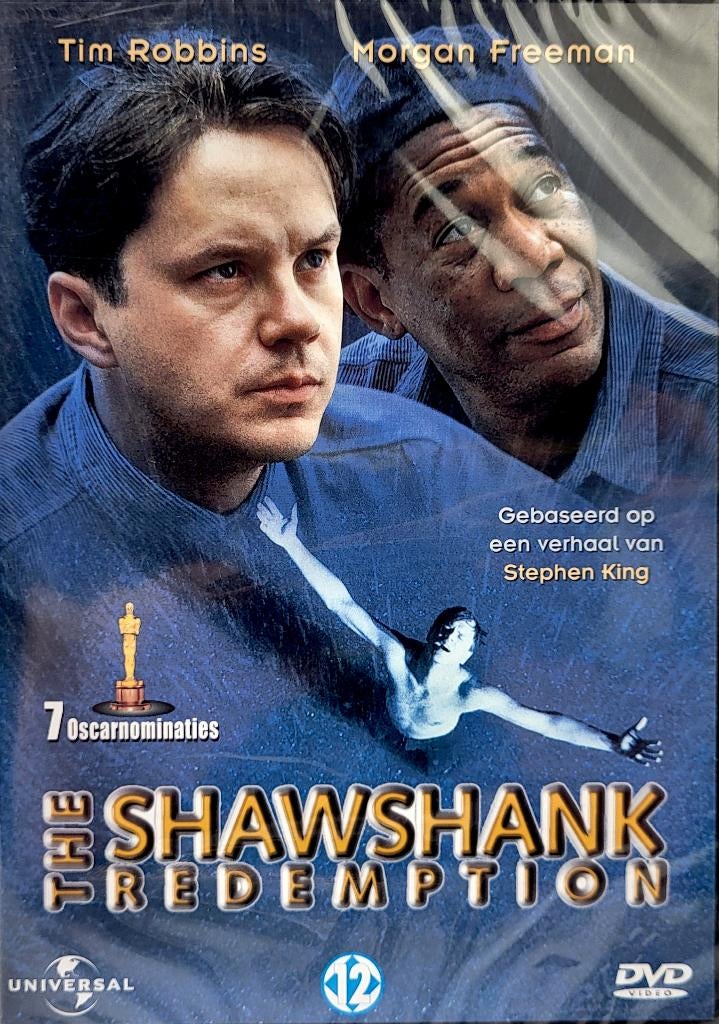 The Shawshank Redemption - DVD - Nieuw, Vanaf 12 jaar, Ophalen of Verzenden, Nieuw in verpakking, Drama