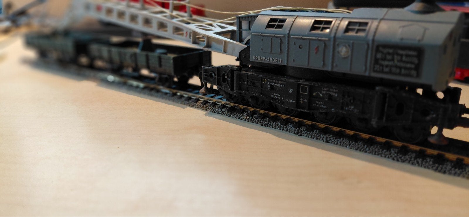 Fleischmann werktrein 5595 Krupp-Ardelt, Gebruikt, Gelijkstroom, Fleischmann, Wagon