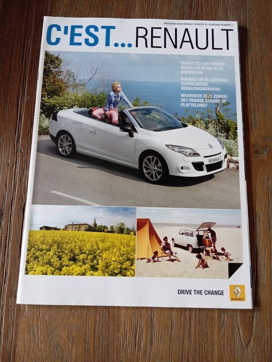 C ' est Renault Alle Elektrische Modellen 2011 / 2012, Boeken, Verzenden, Zo goed als nieuw, Renault
