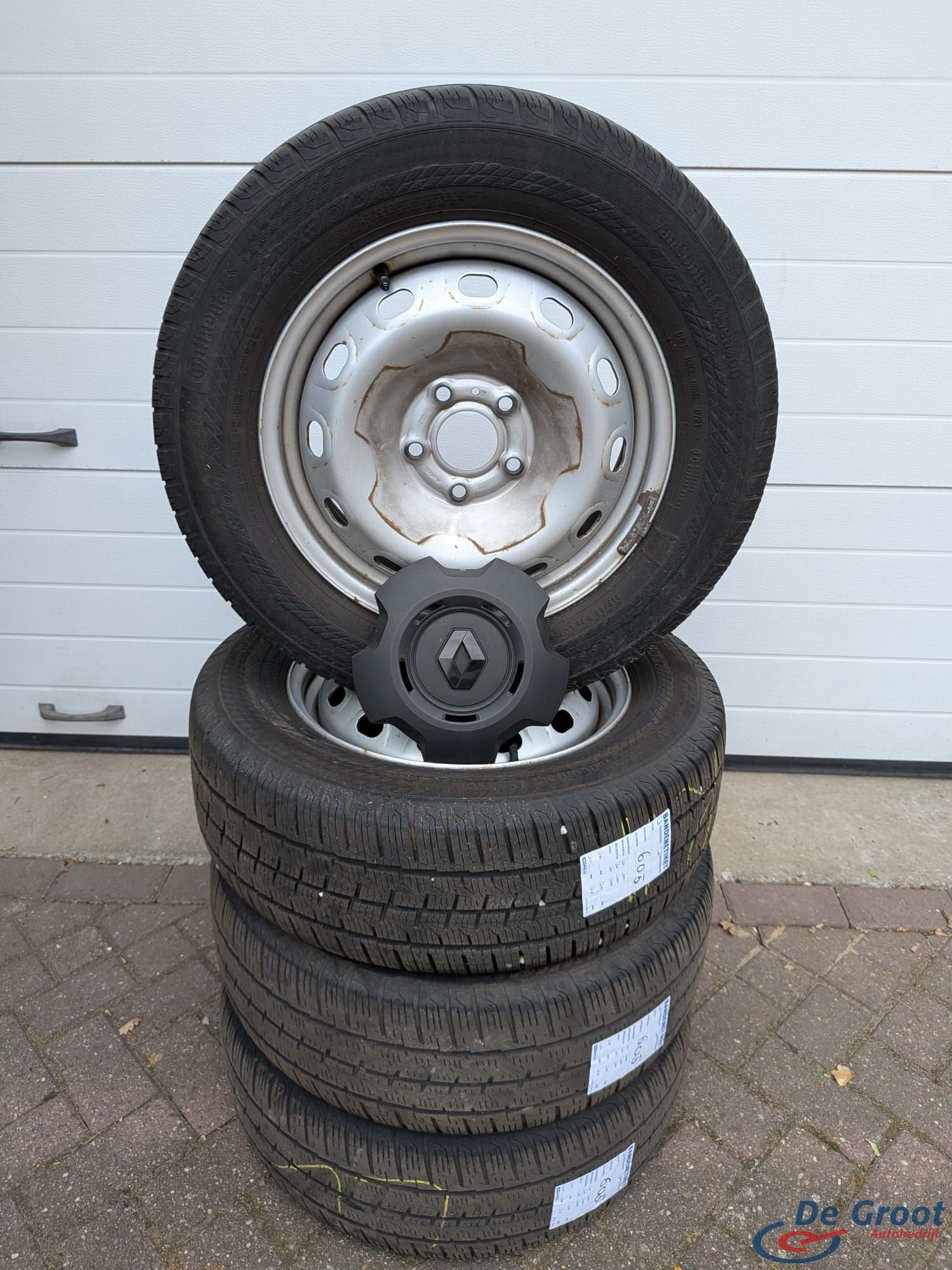 allseasonwielen / allseason banden 215/65/16 Renault Traffic, Ophalen, -, Banden en Velgen, All Season