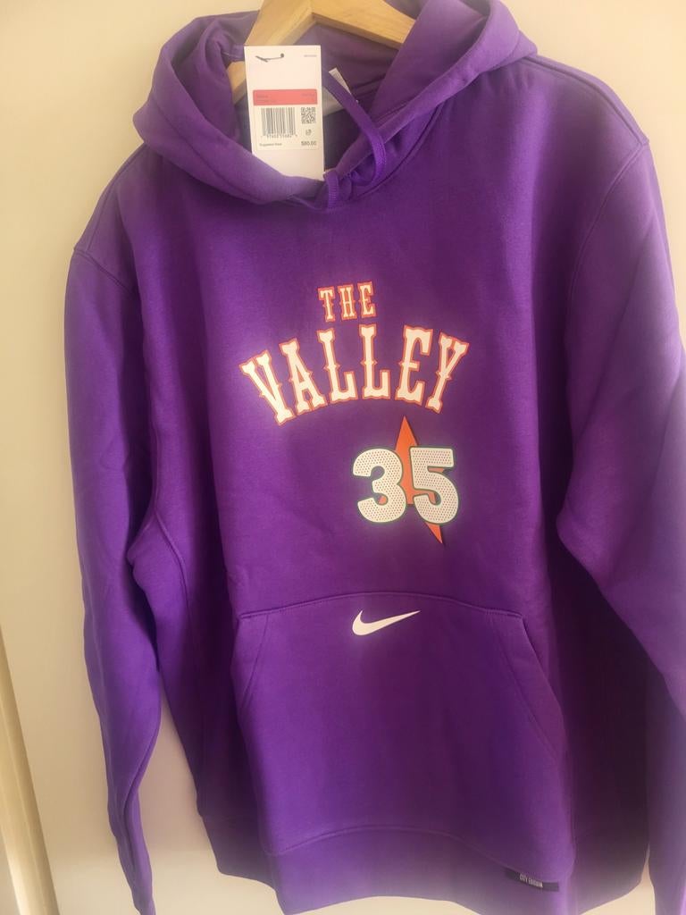 Originele NBA Phoenix Suns Kevin Durant Pullover Hoodie, Ophalen of Verzenden, Nieuw, Paars