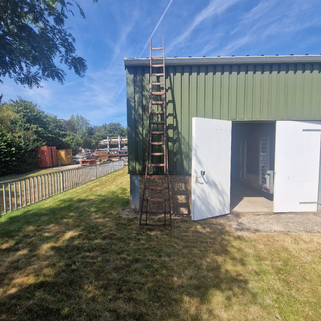 Ladder en trap, Doe-het-zelf en Verbouw, Ladders en Trappen, Ophalen, Gebruikt, 4 meter of meer