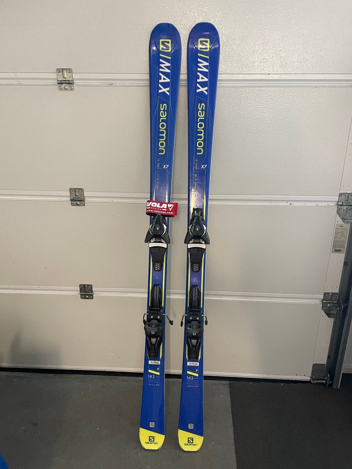 Salomon S/MAX X7 Ski's 162cm - Gewaxt en Geslepen, Sport en Fitness, 160 tot 180 cm, Gebruikt, Carve, Skiën