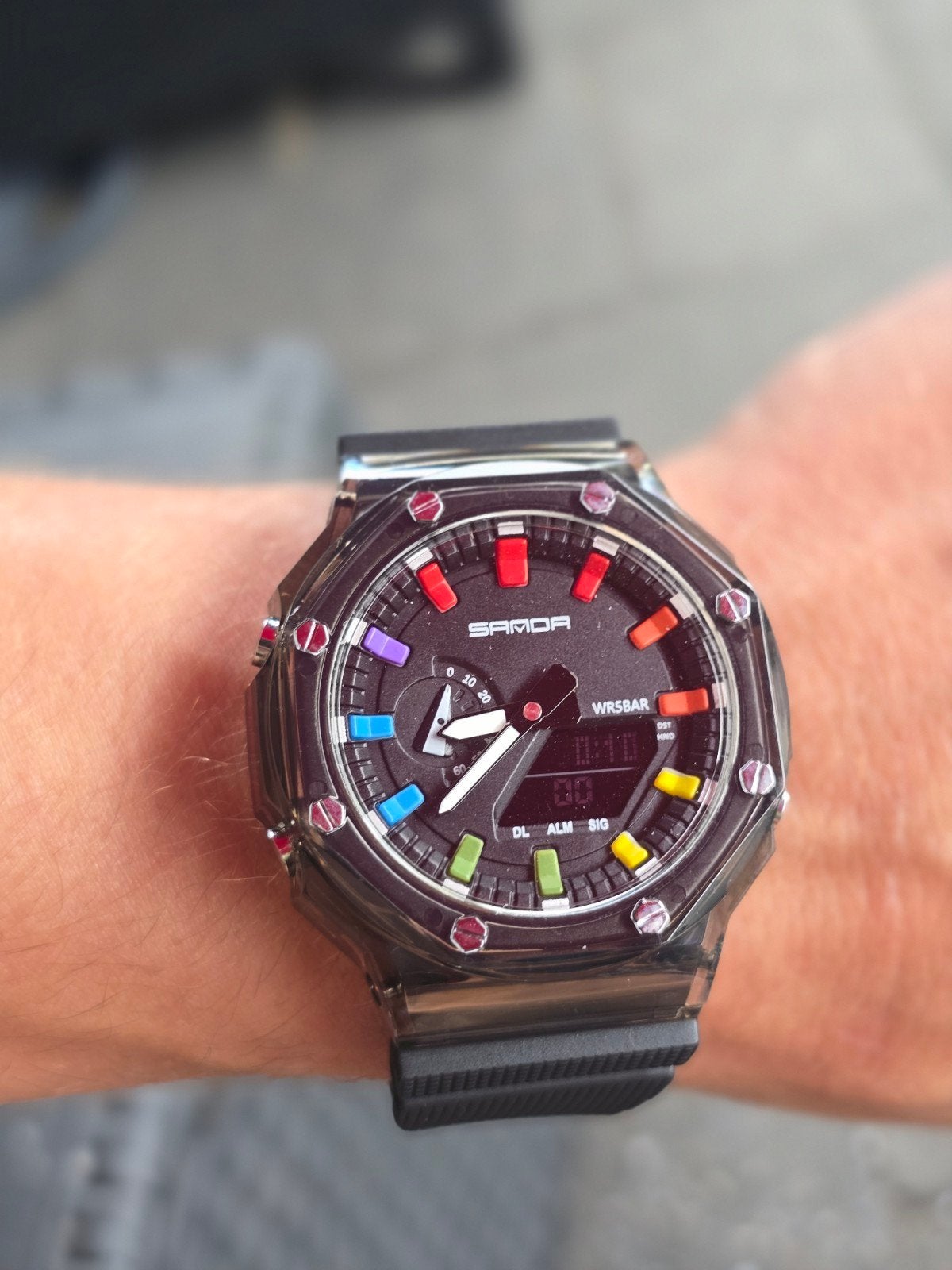 Stijlvol G-Shock-achtig horloge - SAMDA, Ophalen