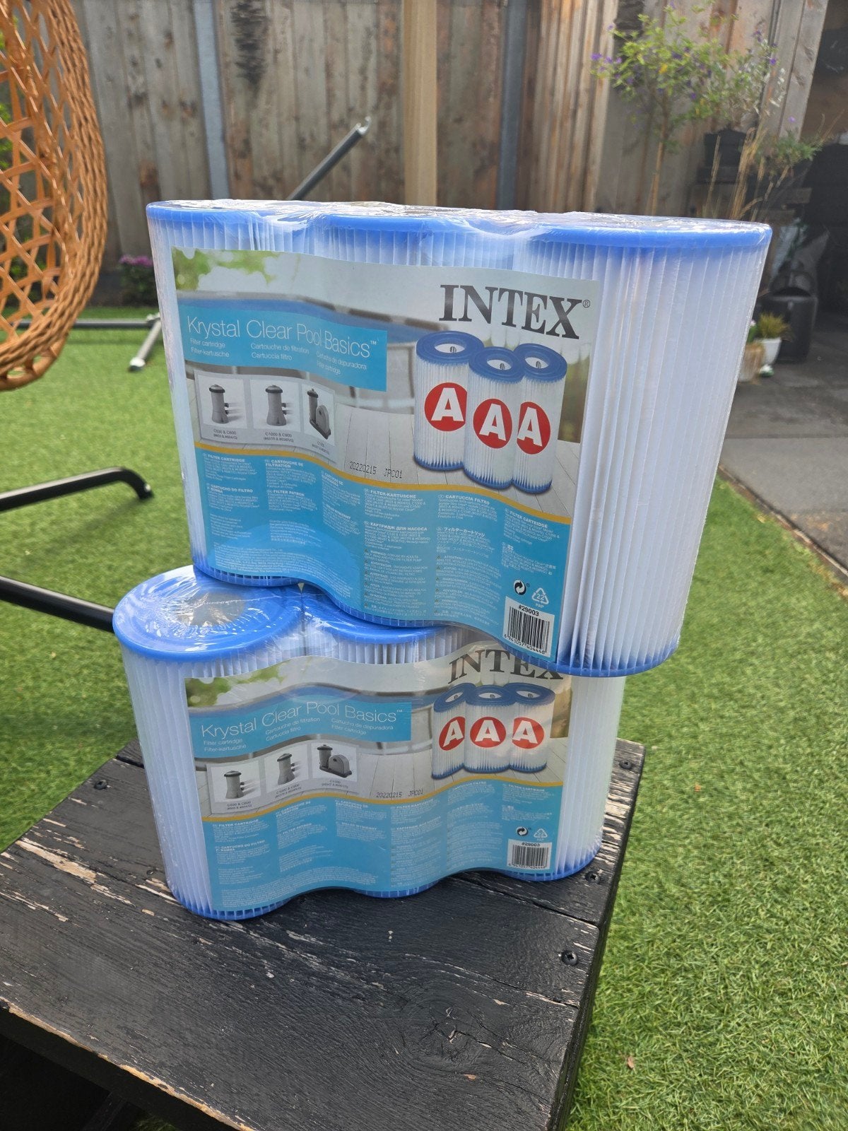 6x Intex Krystal Clear Pool Basics filter voor zwembadpomp, Ophalen of Verzenden, Nieuw, Filter
