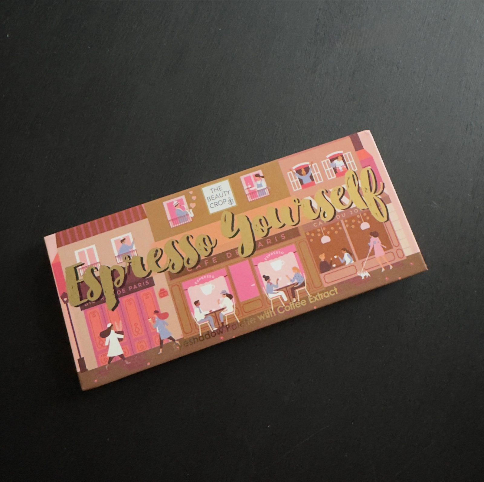 The Beauty Crop Espresso Yourself Oogschaduw Palet, Ogen, Bruin, Verzenden, Nieuw