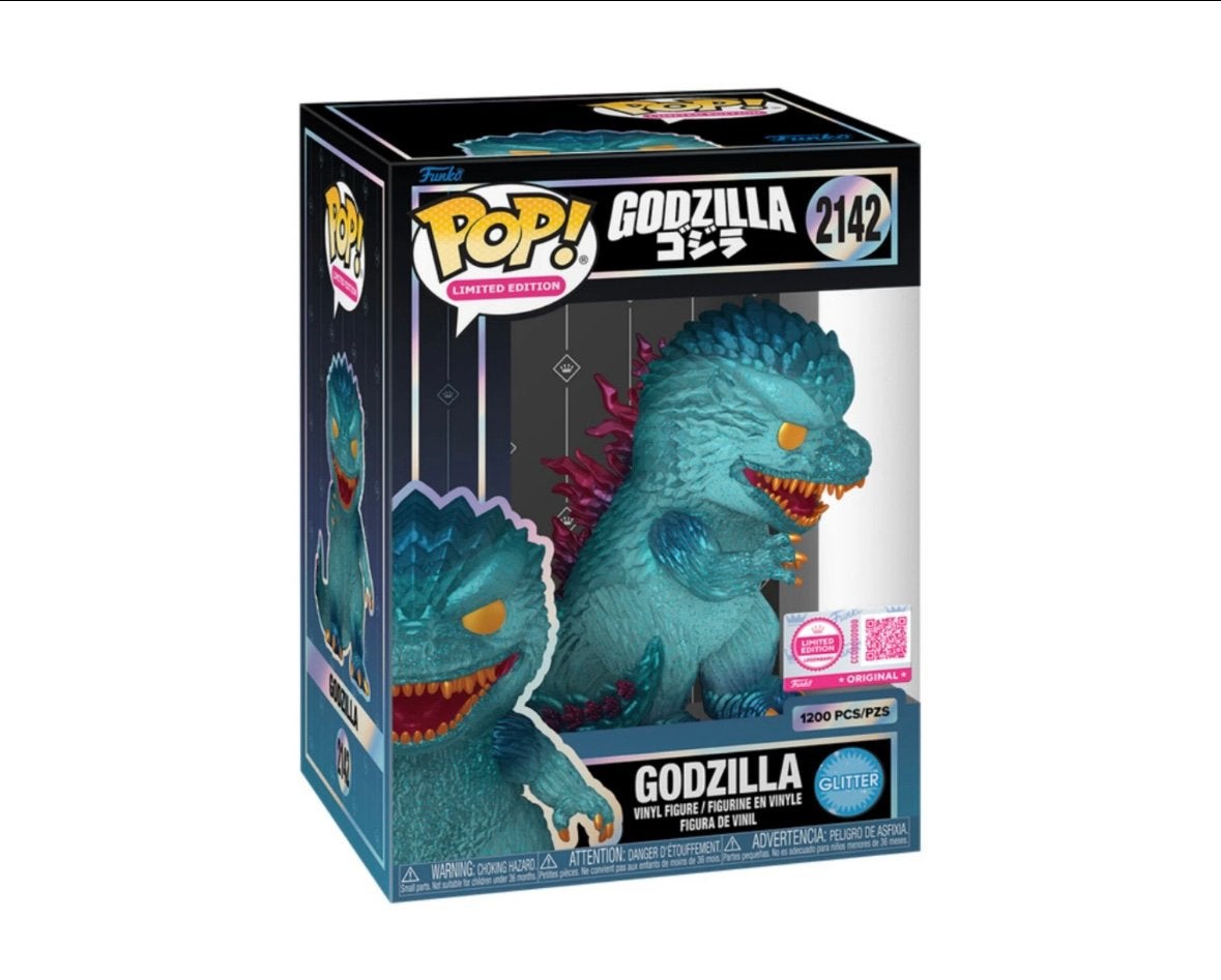 Funko Pop! Godzilla (Glitter) met Protector, Verzamelen, Ophalen of Verzenden, Zo goed als nieuw