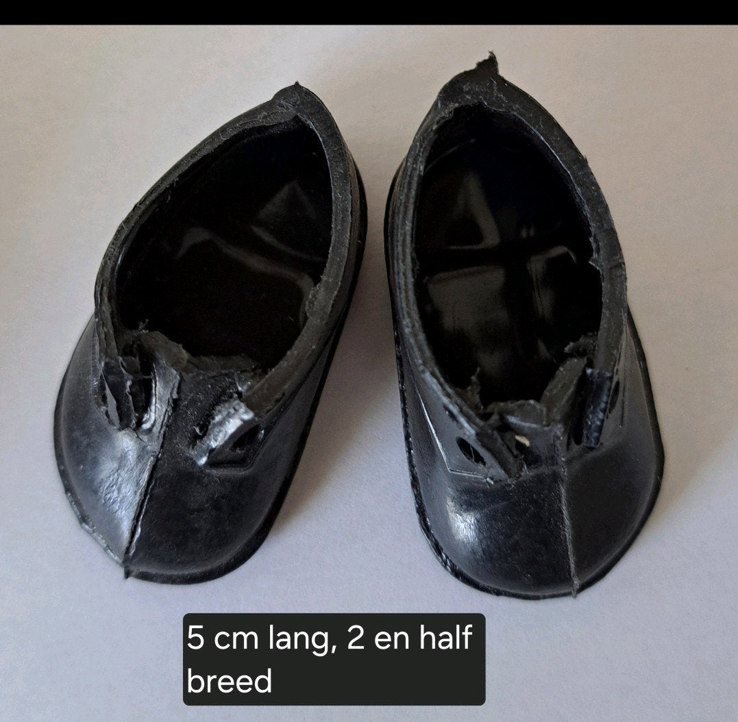 Poppenschoentjes, 5 lang, 2 en half breed, voor bv Wildebras, Kinderen en Baby's, Speelgoed | Poppen, Ophalen of Verzenden, Barbie