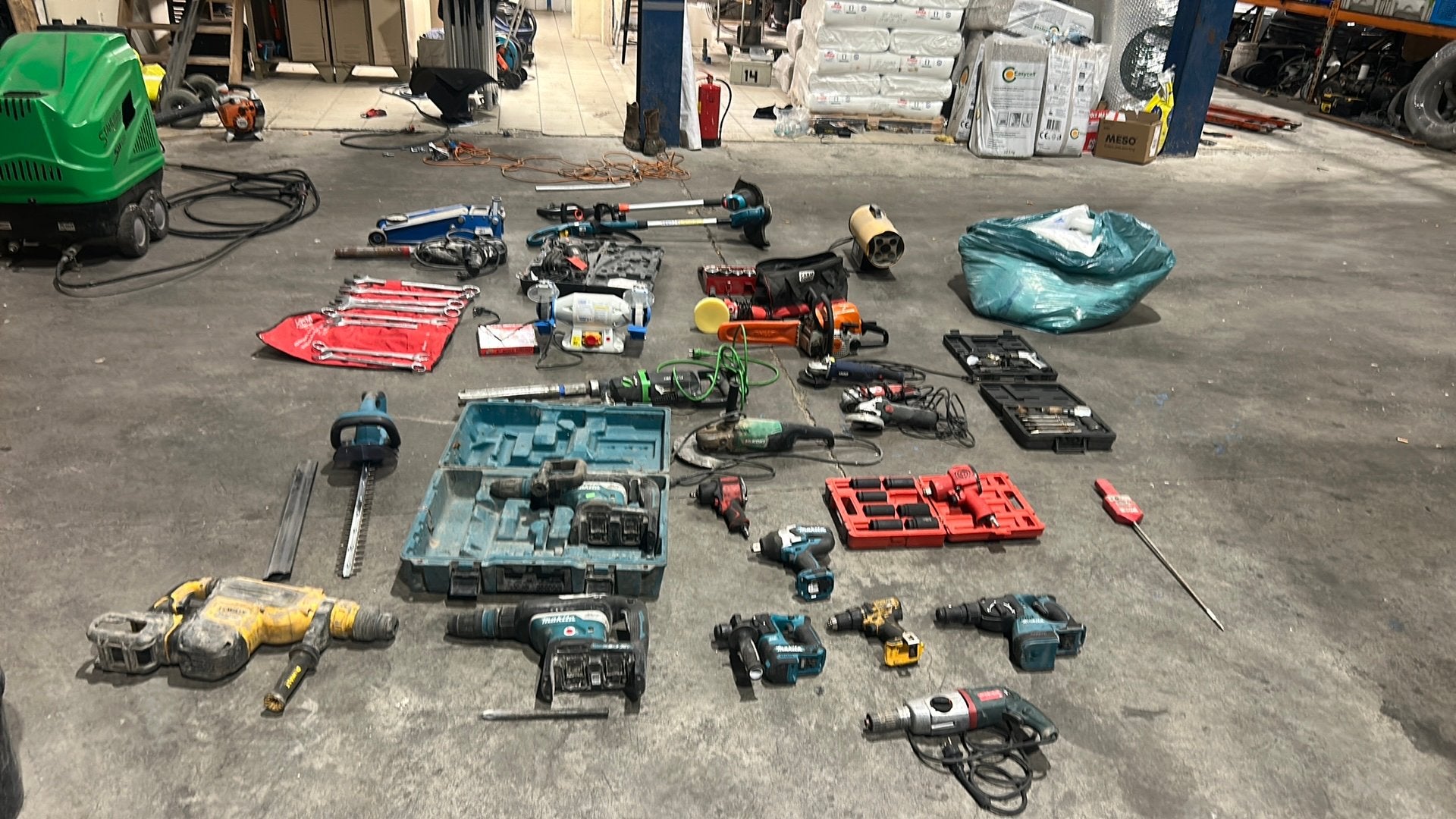 Diverse gereedschaptools bouw en tuin, Ophalen of Verzenden, Gebruikt