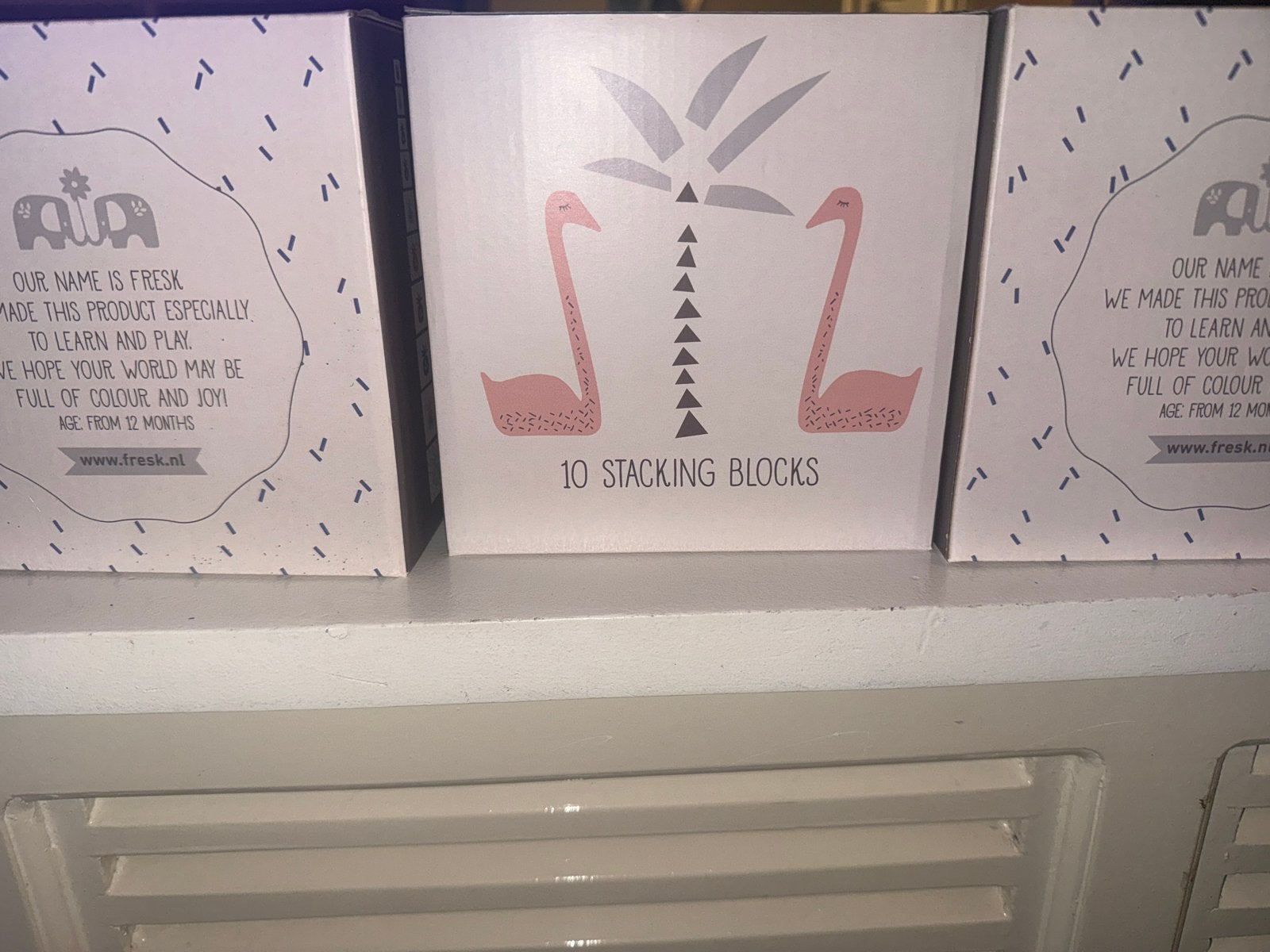FRESK Stapelblokken - 10 Stuks, Ophalen, Nieuw, Overige merken