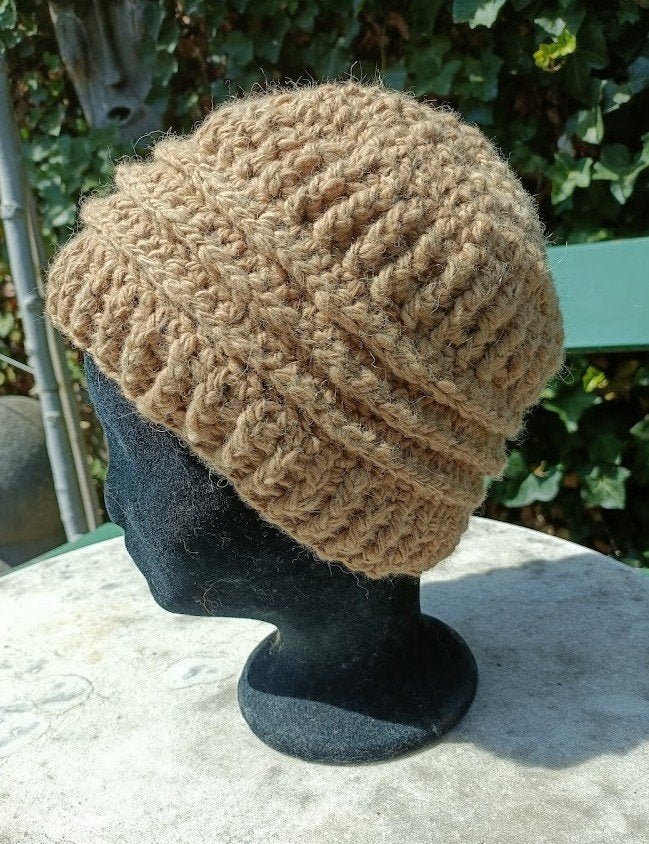 ALPACA Wol gehaakte muts hypoallergeen neurpathie reuma Mt M, Kleding | Dames, Maat 38/40 (M), Nieuw, Ophalen of Verzenden, ARTESANAL