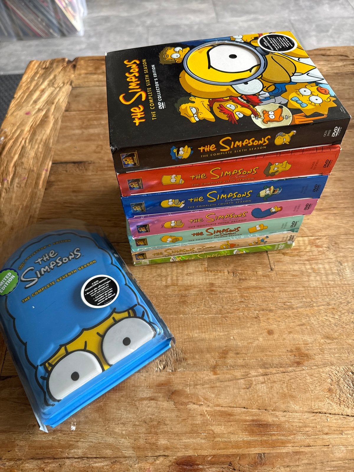 The Simpsons DVD Boxsets - Seizoenen 1 t/m 7 en 15, Seizoen 1, Nederlands, Ophalen of Verzenden, Komedie