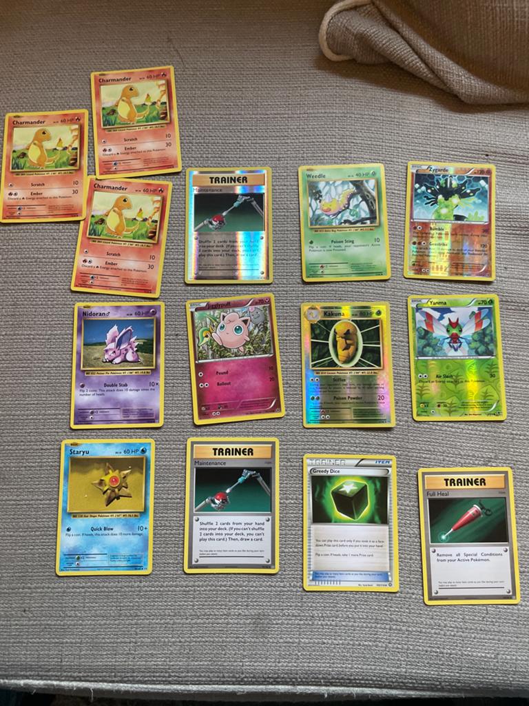 Pokémon Kaarten, Ophalen, Gebruikt, Meerdere kaarten, Foil