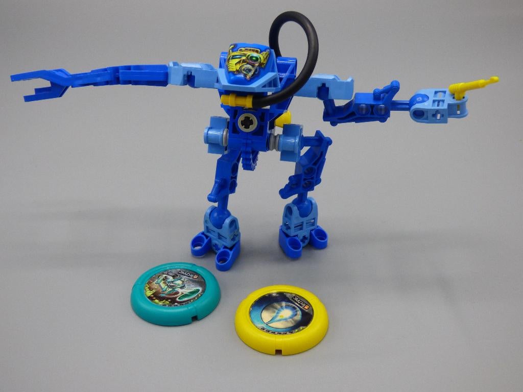 lego 8503 Slizer Scuba met boekje, Gebruikt, Bionicle, Lego, Compleet