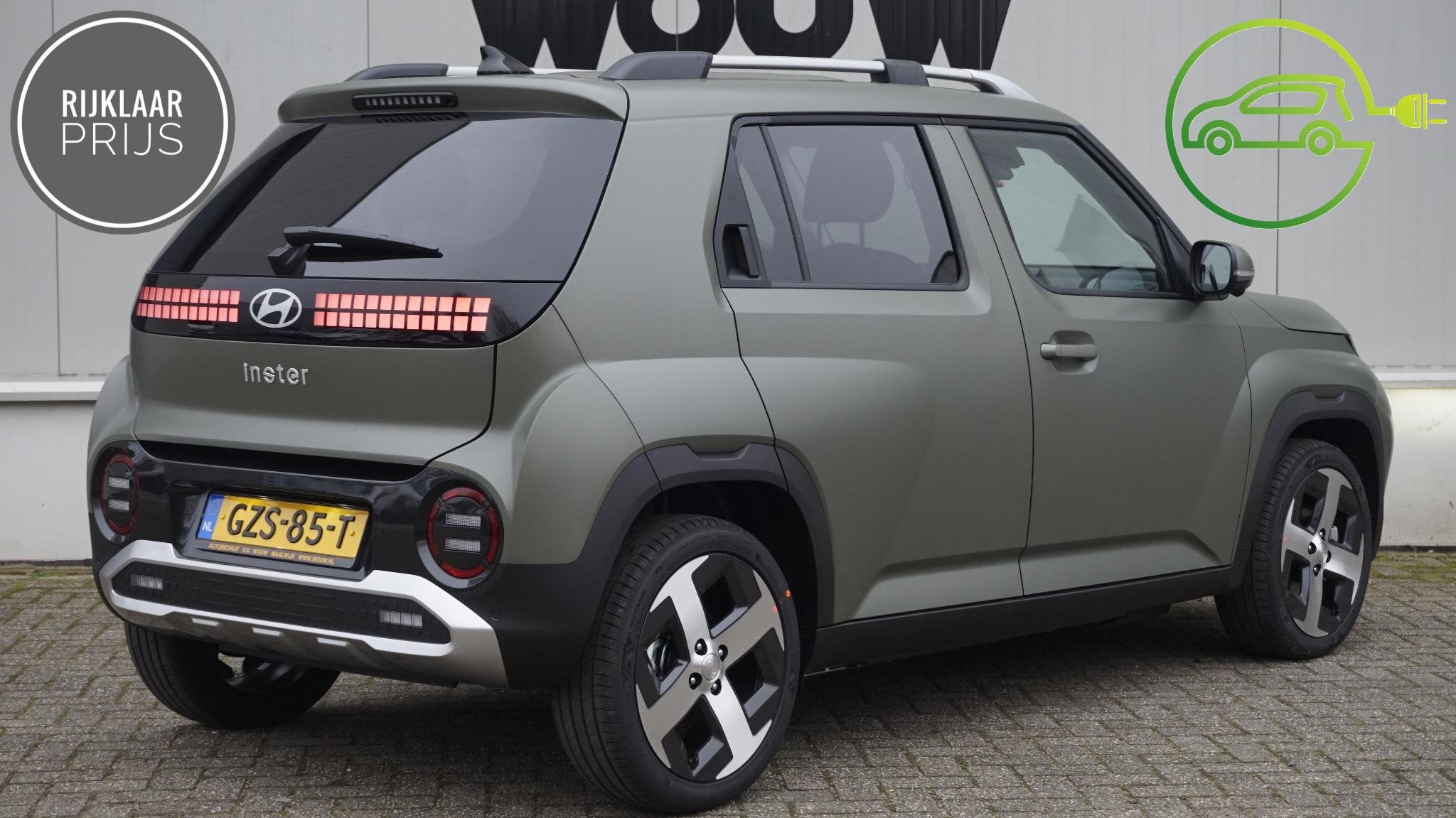 Hyundai INSTER Evolve 49 kWh + Winterpack + Tech Pack, Auto's, Stof, Gebruikt, Automatische klimaatregeling, 116 pk