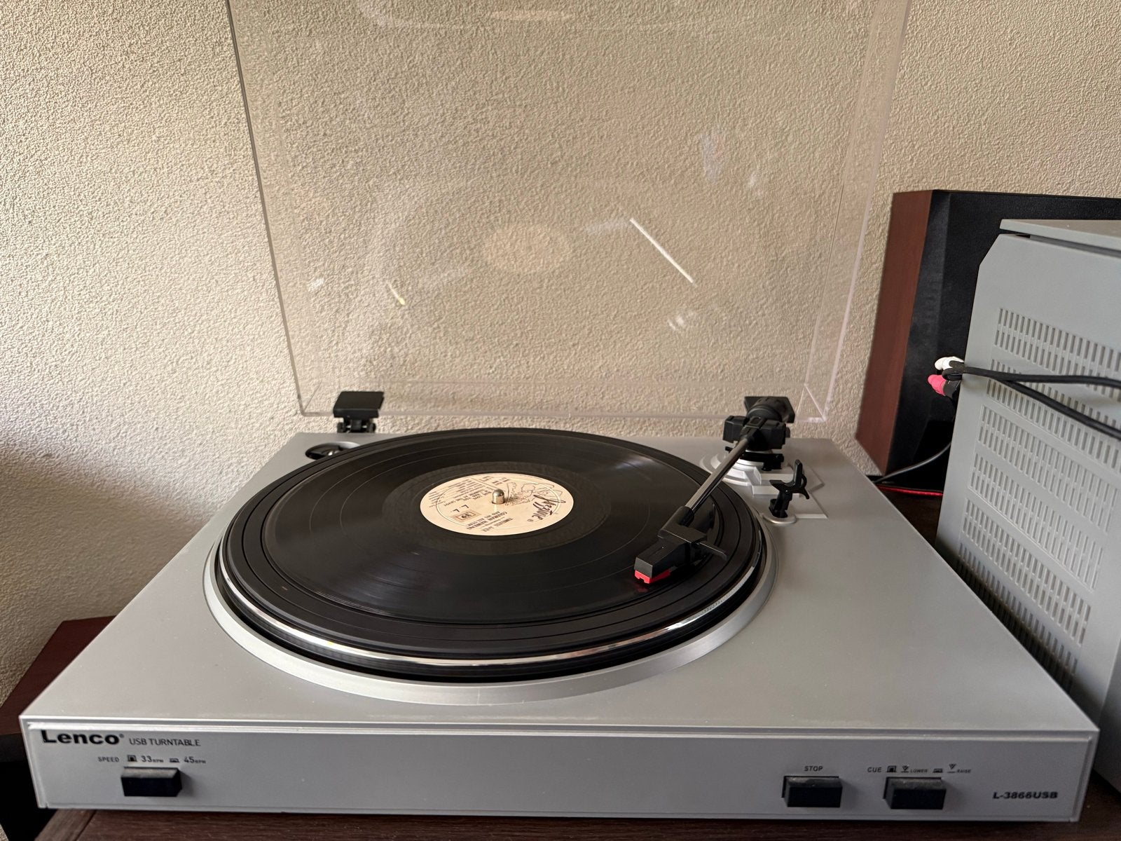 Lenco L-3866USB Platenspeler met USB-aansluiting, Audio, Tv en Foto, Platenspelers, Overige merken, Ophalen of Verzenden, Zo goed als nieuw