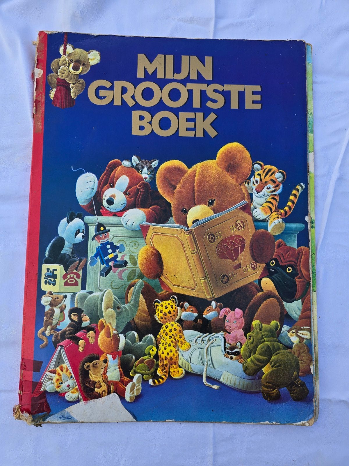 Mijn Grootste Boek – Tony Wolf – vintage kinderboek uit 1987, Boeken, Ophalen of Verzenden, Gelezen, Fictie algemeen