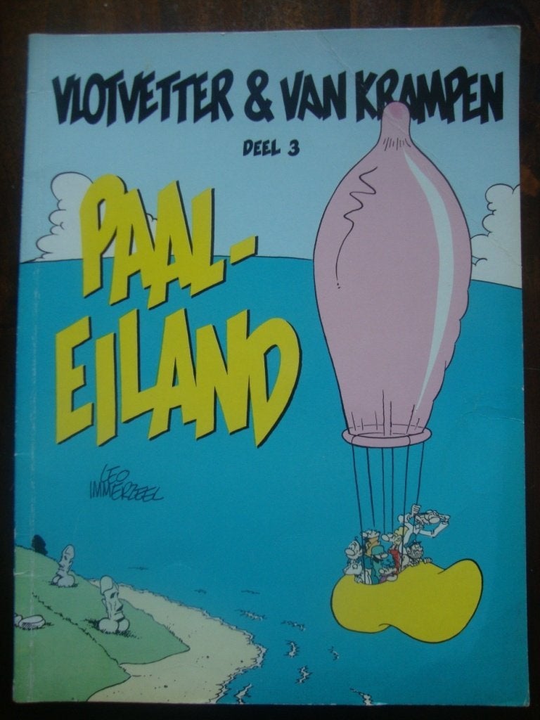 Vlotvetter & Van Krampen, Boeken, Gelezen, Eén stripboek, Ophalen of Verzenden, Leo Immerzeel