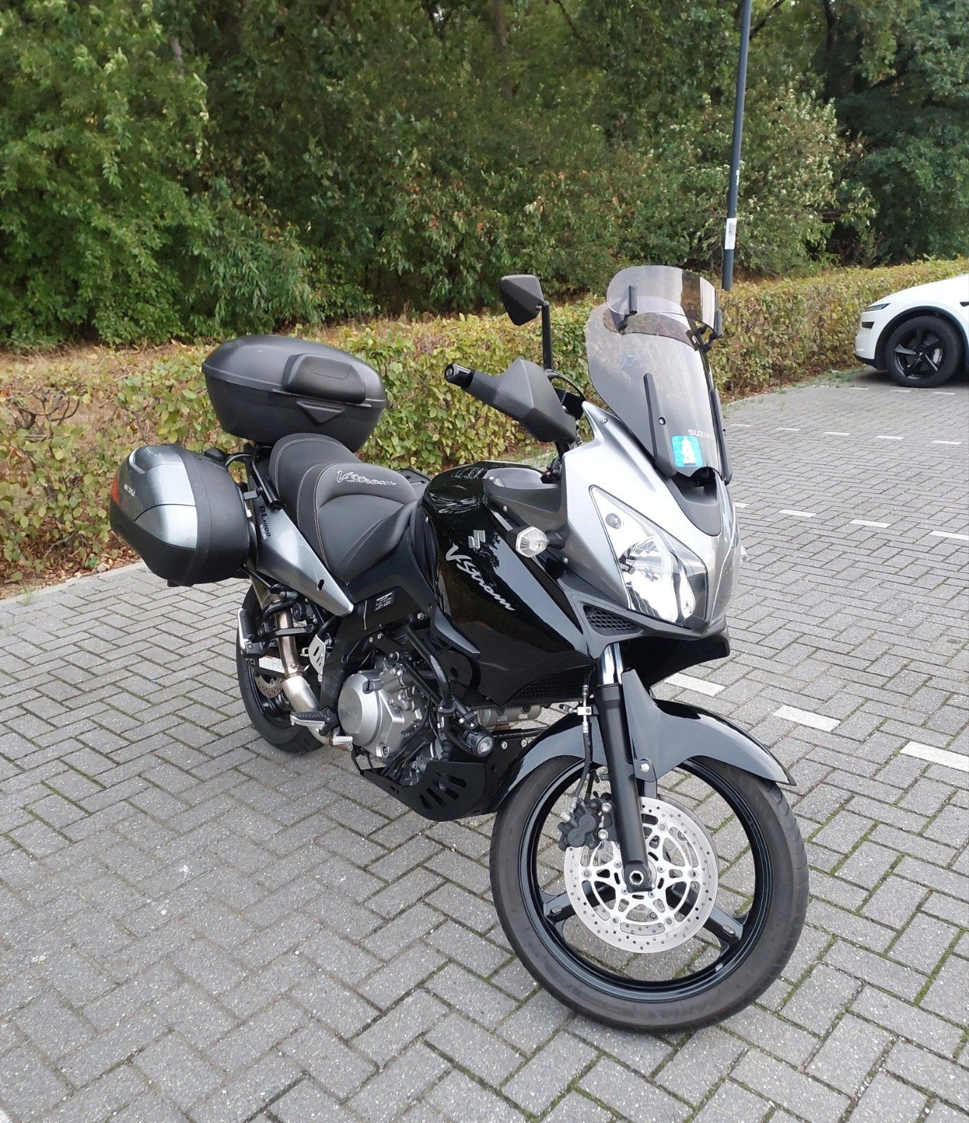 Suzuki DL1000 V-Strom 2007, Ophalen