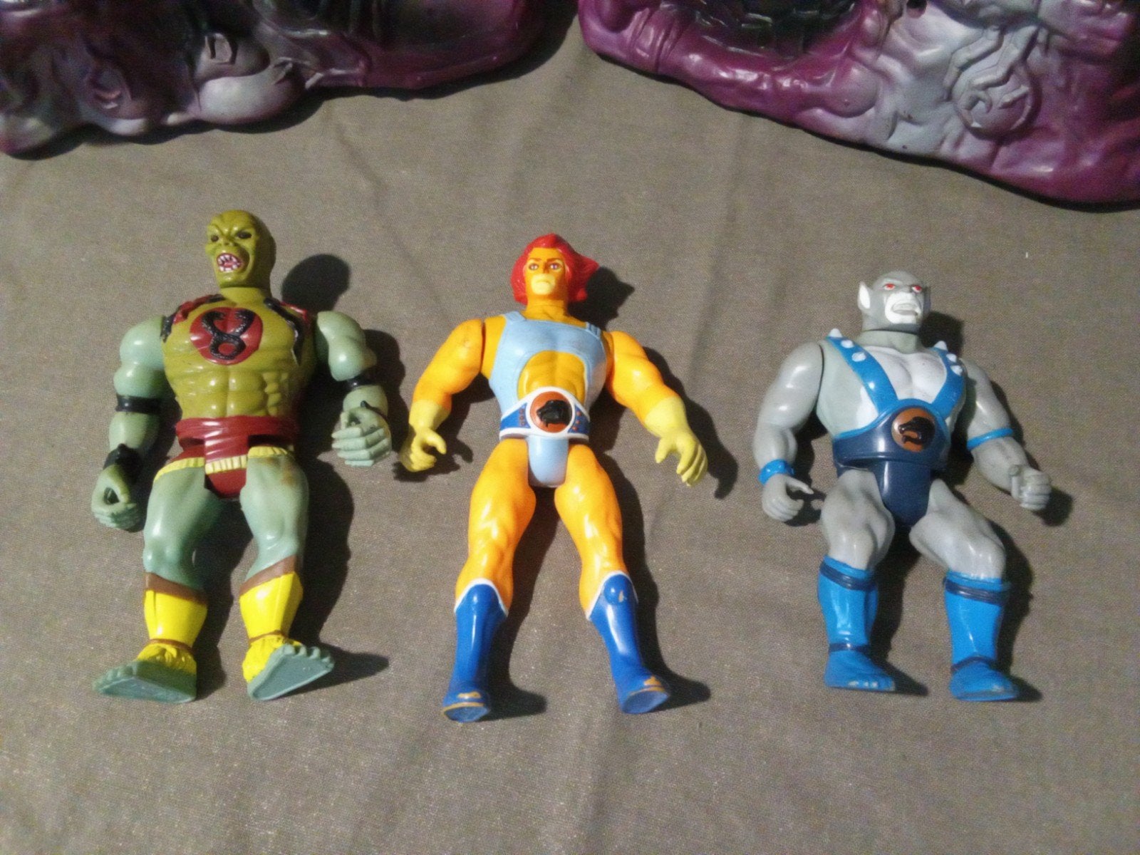 Thundercats actiefiguren set - Vintage speelgoed, Ophalen of Verzenden, Gebruikt