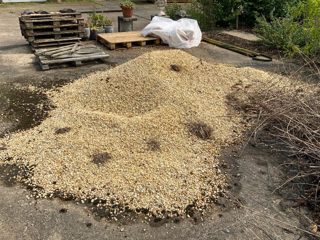 Grind, Tuin en Terras, Grind, Keien en Split, Ophalen, Overige materialen, Geel, Nieuw