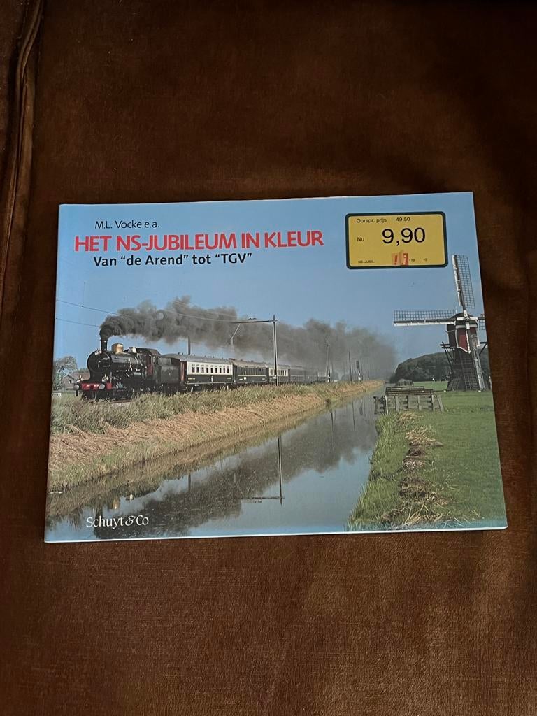 Het NS-jubileum in kleur: Van de Arend tot de TGV, Boeken, Ophalen of Verzenden, Gelezen, Trein