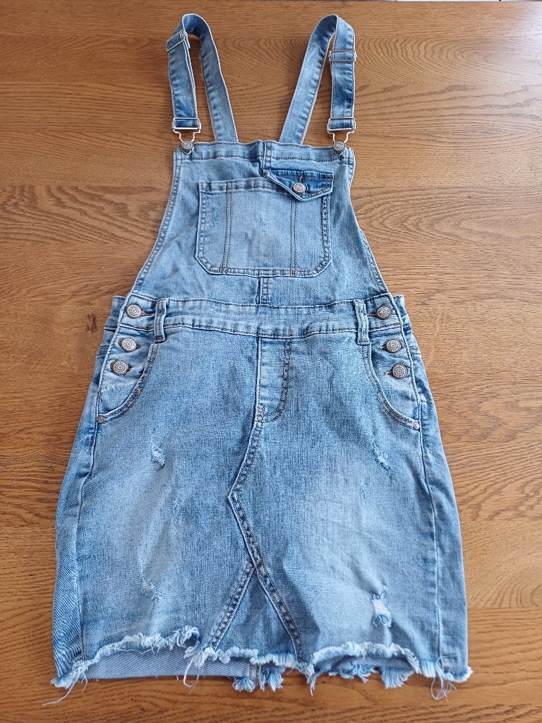 Spijkerjurk / tuinrok - maat S, Realty jeans, Blauw, Ophalen of Verzenden, Maat 36 (S)