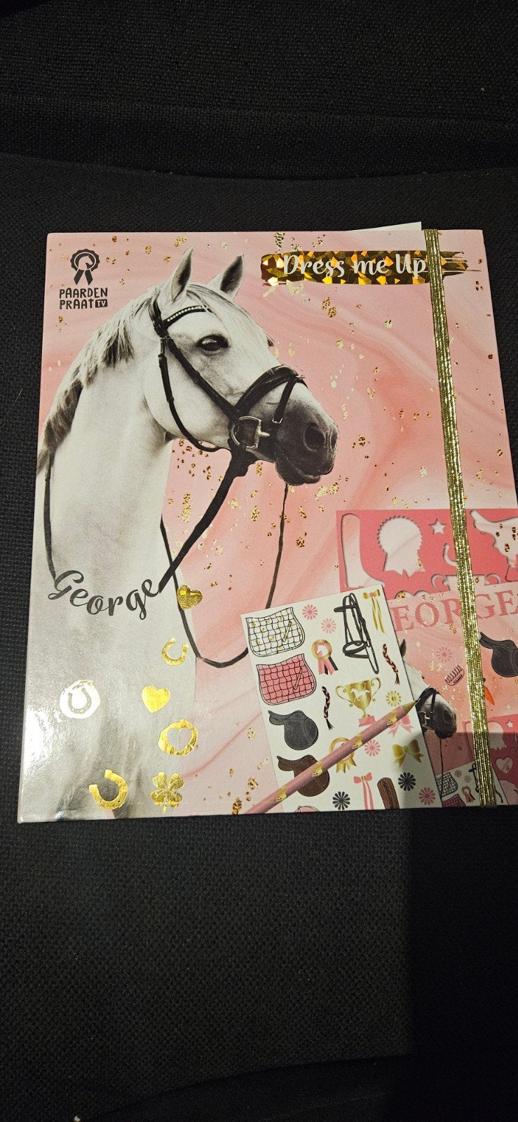 Paarden Praat TV Dress Me Up Knutselboek George, Dieren, Meerkleurig, Ophalen of Verzenden, Zo goed als nieuw