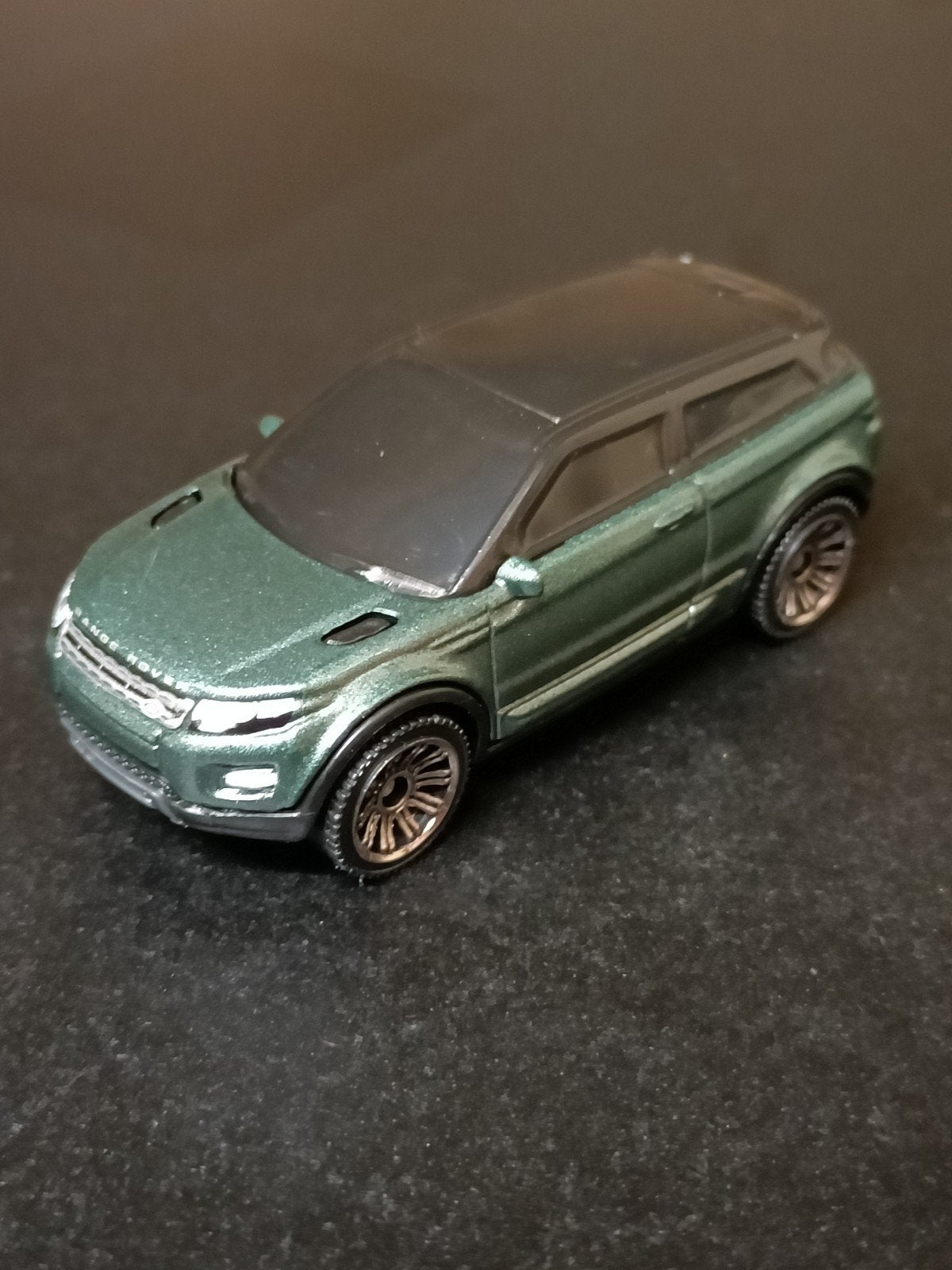 matchbox Range Rover Evoque modelauto - Groen, Ophalen of Verzenden, Zo goed als nieuw, Overige typen