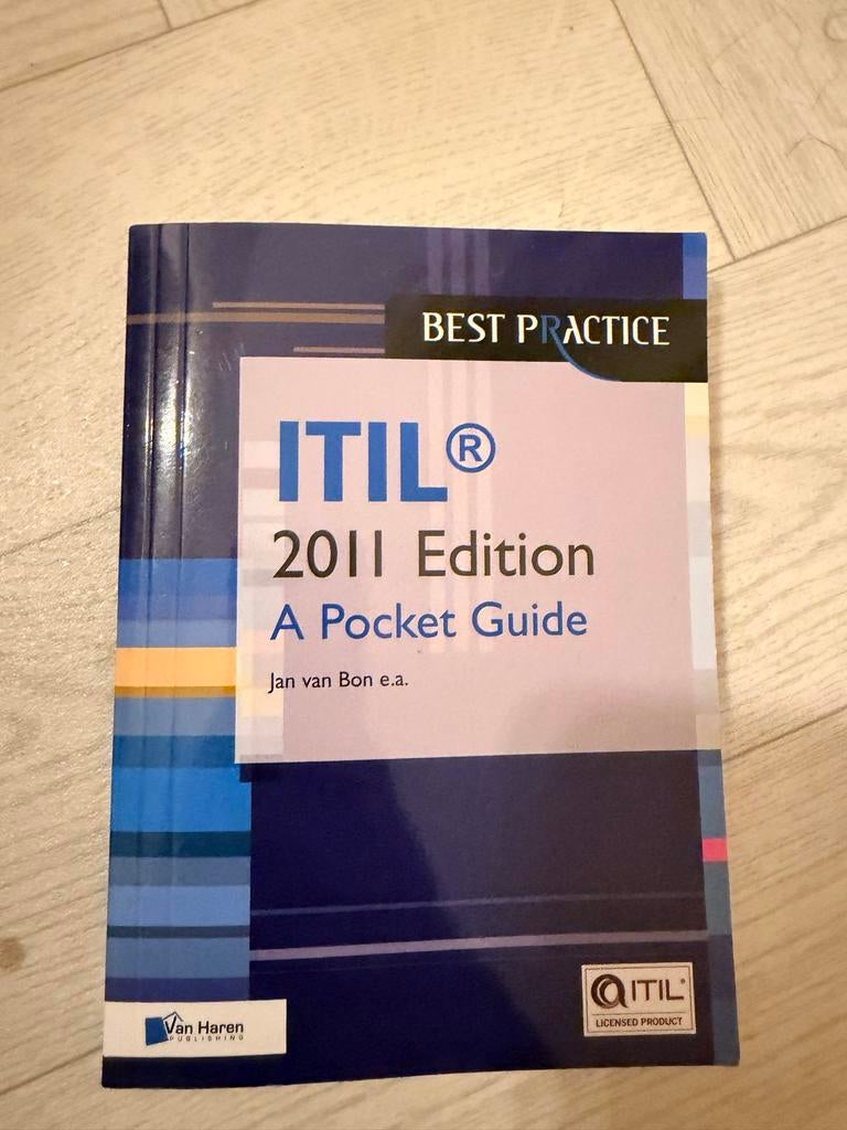ITIL 2011 Edition A Pocket Guide - Nieuwstaat, Boeken, Ophalen of Verzenden, Nieuw, Vakgebied of Industrie